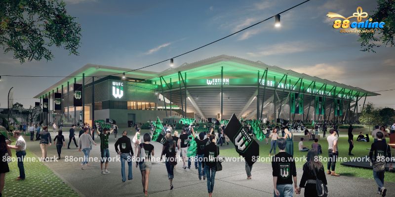 Sân vận động Western United dự kiến hoàn thành năm 2026